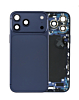 Back Housing Frame with Small Components Pre-Installed for iPhone 17 Pro Max (DEEP BLUE) (International Version) (OEM Pull B Grade)