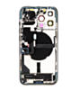 Back Housing Frame with Charging Port Flex & Small Parts for iPhone 13 Pro (BLUE) (International) (OEM Pull A Grade)