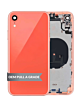 Back Housing Frame with Small Components Pre-Installed for iPhone XR (CORAL) (OEM Pull A Grade)
