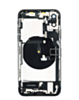Back Housing Frame with Charging Port Flex & Small Parts for iPhone XS (SPACE GRAY) (OEM Pull B Grade)