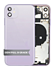 Back Housing Frame with Small Components Pre-Installed for iPhone 11 (PURPLE) (OEM Pull B Grade)