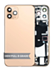 Back Housing Frame with Charging Port Flex & Small Parts for iPhone 11 Pro (GOLD)(OEM Pull B Grade)