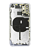 Back Housing Frame (SILVER) (OEM Pull B Grade) with Small Components Pre-Installed for iPhone 11 Pro