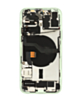 Back Housing Frame with Charging Port Flex & Small Parts for iPhone 12 (GREEN) (OEM Pull B Grade)