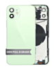 Back Housing Frame with Small Components Pre-Installed for iPhone 12 (GREEN) (International) (OEM Pull B Grade)