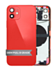 Back Housing Frame with Small Components Pre-Installed for iPhone 12 (International) (RED) (OEM Pull B Grade)