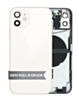 Shop the white housing frame with small parts pre-installed for iPhone 12, international version, OEM Pull B Grade.
