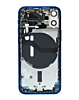 Back Housing Frame with Small Components Pre-Installed for iPhone 12 Mini (BLUE) (OEM Pull B Grade)