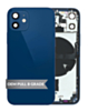 Grab the wholesale deals on the Housing Frame with Small Parts Pre-Installed for iPhone 12 Mini in Blue, International version, OEM Pull B Grade.

