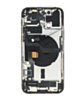 Back Housing Frame with Charging Port Flex & Small Parts for iPhone 12 Pro (GRAPHITE) (OEM Pull B Grade)