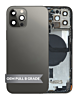 Back Housing Frame with Small Components Pre-Installed for iPhone 12 Pro (GRAPHITE) (OEM Pull B Grade)