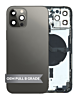 Housing Frame with Small Parts Pre-Installed for iPhone 12 Pro (GRAPHITE) (International) (OEM Pull B Grade)