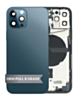 Back Housing Frame with Small Components Pre-Installed for iPhone 12 Pro (PACIFIC BLUE) (International) (OEM Pull B Grade)