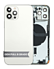 Housing Frame with Small Parts Pre-Installed for iPhone 12 Pro (SILVER) (International) (OEM Pull B Grade)
