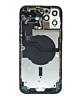 Back Housing Frame (PACIFIC BLUE) (OEM Pull B Grade) with Small Components Pre-Installed for iPhone 12 Pro Max