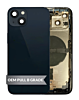 Back Housing Frame with Small Components Pre-Installed for iPhone 13 (MIDNIGHT) (US Version) (OEM Pull B Grade)