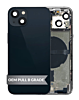 Housing Frame with Small Parts Pre-Installed for iPhone 13 (BLACK) (International) (OEM Pull B Grade)