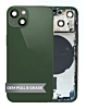 Back Housing Frame with Small Components Pre-Installed for iPhone 13 Mini (GREEN) (US Version) (OEM Pull B Grade)