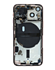 Back Housing Frame (PINK) (US Version) (OEM Pull B Grade) with Small Components Pre-Installed for iPhone 13 Mini