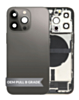 Back Housing Frame with Charging Port Flex & Small Parts for iPhone 13 Pro (GRAPHITE) (US Version) (OEM Pull B Grade)