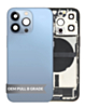 Back Housing Frame with Charging Port Flex & Small Parts for iPhone 13 Pro (SIERRA BLUE) (US Version) (OEM Pull B Grade)