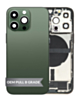 Back Housing Frame with Charging Port Flex & Small Parts for iPhone 13 Pro (ALPINE GREEN) (OEM Pull B Grade)