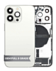 Back Housing Frame with Charging Port Flex & Small Parts for iPhone 13 Pro (SILVER) (US Version) (OEM Pull B Grade)