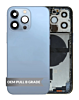 Back Housing Frame with Small Components Pre-Installed for iPhone 13 Pro (SIERRA BLUE) (US Version) (OEM Pull B Grade)