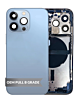 Housing Frame with Small Parts Pre-Installed for iPhone 13 Pro (BLUE) (International) (OEM Pull B Grade)