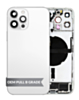 Back Housing Frame with Charging Port Flex & Small Parts for iPhone 13 Pro Max (SILVER) (US Version) (OEM Pull B Grade)