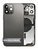 Stock up on the Back Housing Frame GRAPHITE US Version OEM Pull B Grade with Small Components Pre-Installed for iPhone 13 Pro Max.
