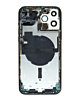 Back Housing Frame (ALPINE GREEN) (US Version) (OEM Pull B Grade) with Small Components Pre-Installed for iPhone 13 Pro Max