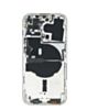 Back Housing Frame with Small Parts Pre-Installed for iPhone 14 Pro (SILVER) (OEM Pull B Grade)