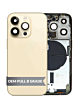 Housing Frame with Small Parts Pre-Installed for iPhone 14 Pro (GOLD) (International) (OEM Pull B Grade)
