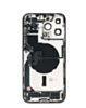 Back Housing Frame with Charging Port Flex & Small Parts for iPhone 14 Pro Max (SILVER) (US Version) (OEM Pull A Grade)