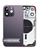 Buy the housing frame in Deep Purple, International version, OEM Pull B Grade, with small parts pre-installed for iPhone 14 Pro Max.