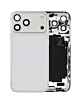 Back Housing Frame with Small Components Pre-Installed for iPhone 17 Pro Max (SILVER) (US Version) (OEM Pull B Grade)