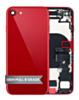 Back Housing Frame with Charging Port Flex & Small Parts for iPhone SE (2022) (RED) (OEM Pull B