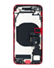 Back Housing Frame with Charging Port Flex & Small Parts for iPhone SE (2022) (RED) (OEM Pull B