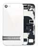 Back Housing Frame with Charging Port Flex & Small Parts for iPhone SE (2022) (STARLIGHT) (OEM Pull B