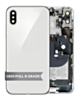 Grab the wholesale deals on the Back Housing Frame with small components pre-installed for iPhone X, Silver, OEM Pull B Grade.
