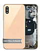 Back Housing Frame with Small Components Pre-Installed for iPhone XS (GOLD) (OEM Pull B Grade)