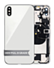 Back Housing Frame with Charging Port Flex & Small Parts for iPhone XS Max (SILVER) (OEM Pull B Grade)