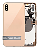 Back Housing Frame with Small Components Pre-Installed for iPhone XS Max (GOLD) (OEM Pull B Grade)