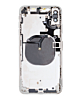 Back Housing Frame with Small Components Pre-Installed for iPhone XS Max (SILVER) (OEM Pull B Grade)