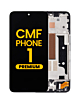 OLED Assembly with Frame for Nothing CMF Phone 1 (BLACK) (Premium)