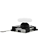 3D Analog Jostick Cap Thumbstick (WHITE) for Nintendo Switch Joy-Con Controller