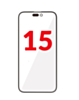 2-in-1 (Front Glass + OCA) for iPhone 15 (Premium) (Pack of 10)
