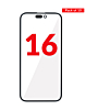Front Glass with OCA (Pack of 10) for iPhone 16 (Premium)