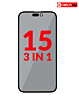 3in1 (Front Glass + Polarizer Film + OCA) for iPhone 15 (Premium)